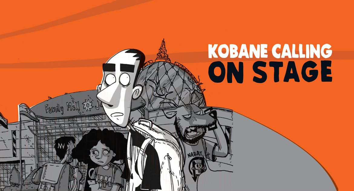 Kobane calling on stage